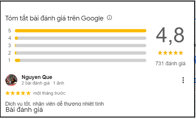 cách tăng 5 sao để gỡ 1 sao