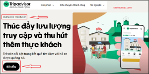 công cụ quảng cáo nhà hàng trên TripAdvispor