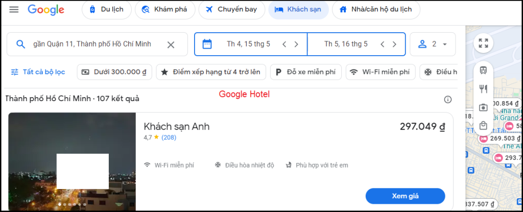 hình ảnh Google Hotel