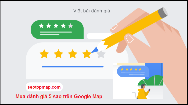 mua đánh giá 5 sao trên Google Map