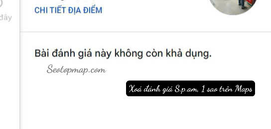 Dịch vụ xóa đánh giá xấu trên Google maps