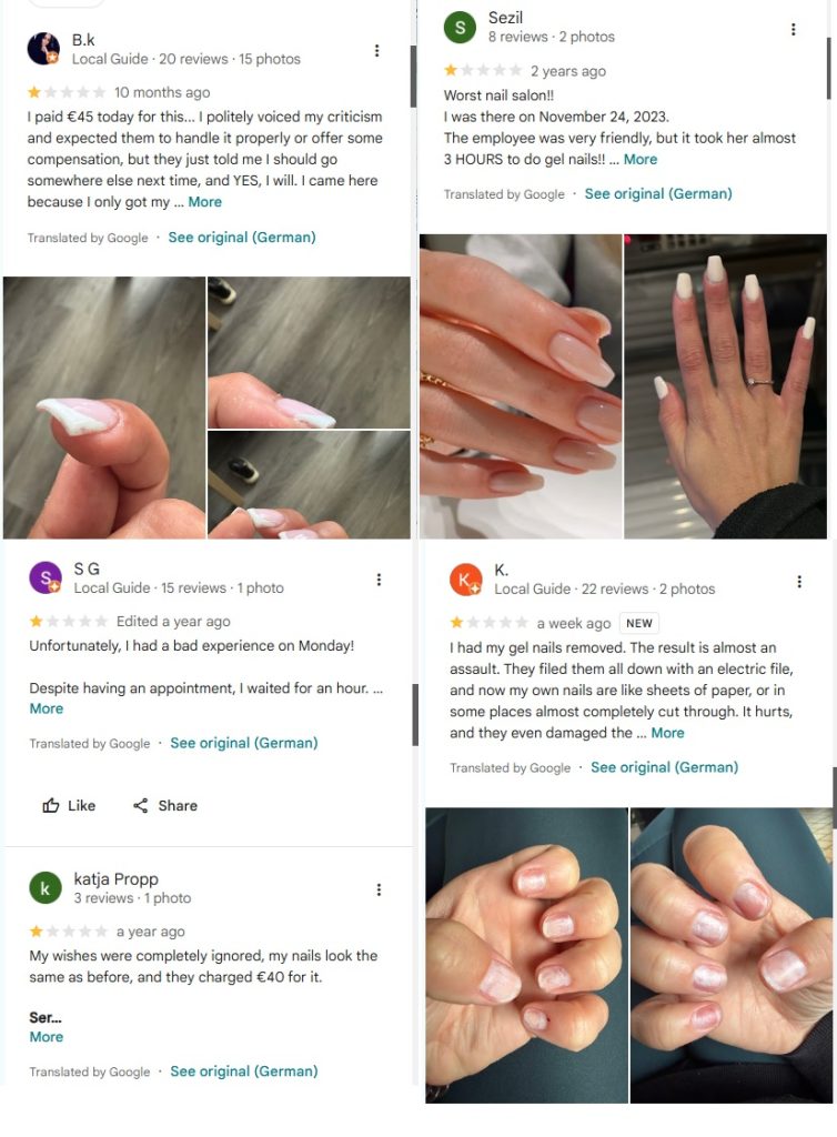 XÓA REVIEWS 1 SAO TẠI ĐỨC