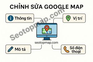 chỉnh sửa Google Map thông tin vị trí số điện thoại