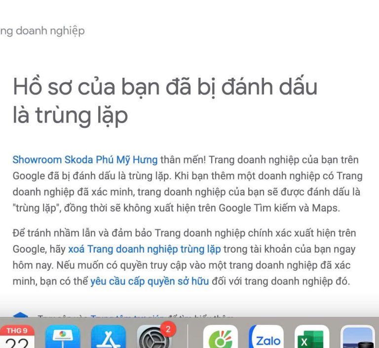 Google map bị trùng lặp