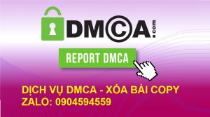 Báo Cáo DMCA xóa bài viết copy