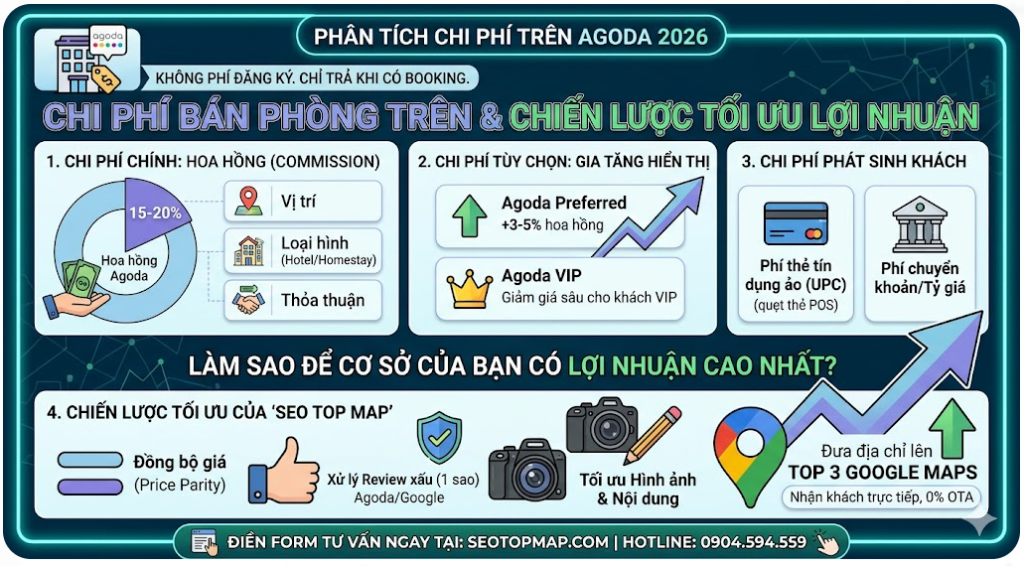 Chi phí phát sinh trên Agoda