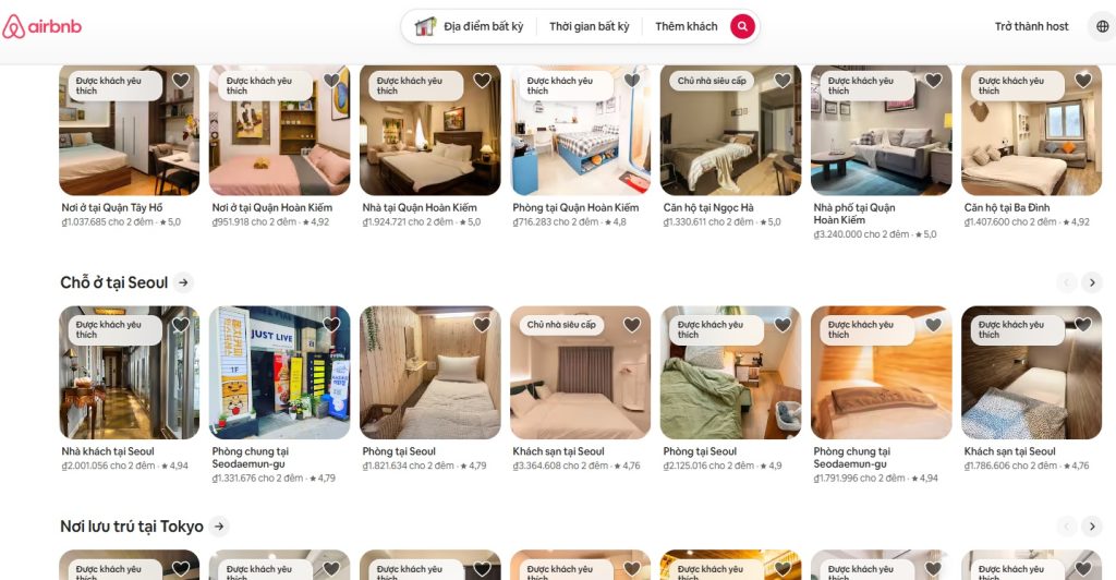 ĐĂNG KÝ BÁN PHÒNG KHÁCH SẠN AIRBNB