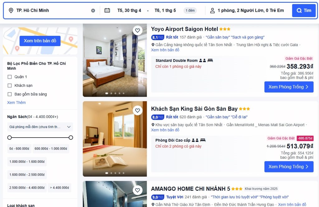 ĐĂNG KÝ BÁN PHÒNG TRÊN TRIP