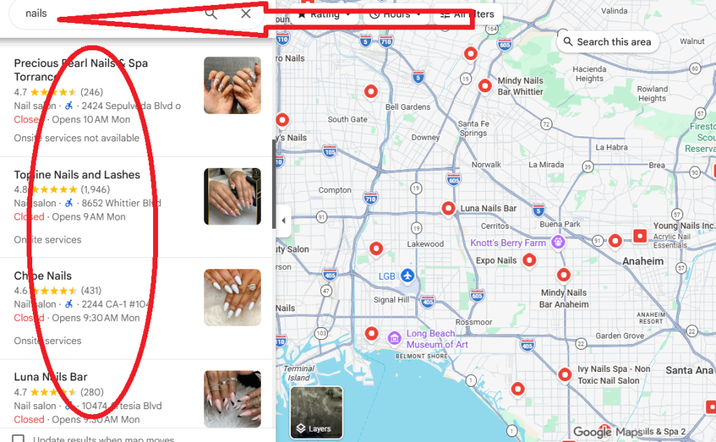 SEO GOOGLE MAP TẠI MỸ