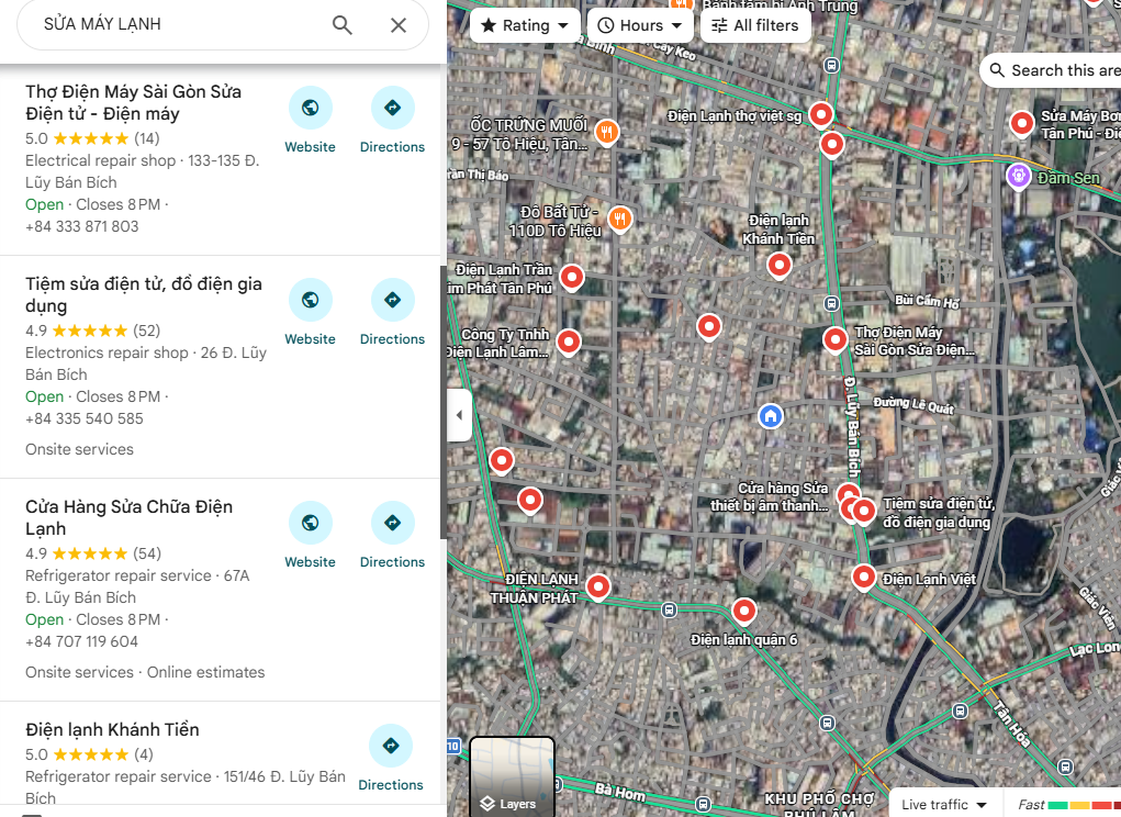 TẠO ẢO GOOGLE MAP