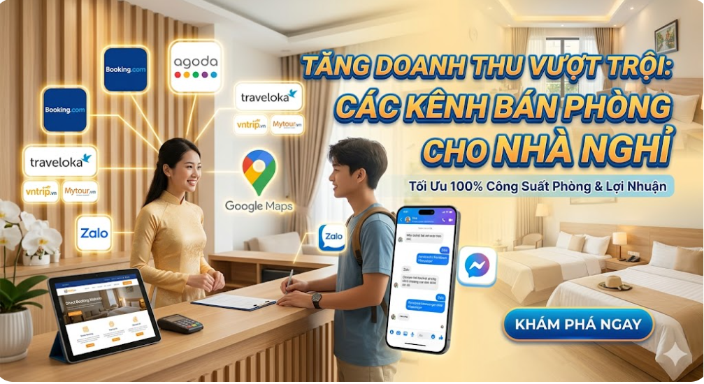 Các Kênh Bán Phòng Cho Nhà Nghỉ