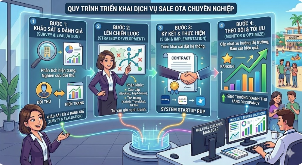 QUY TRÌNH SALE OTA KHÁCH SẠN