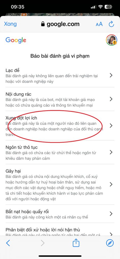Xung đột lợi ích