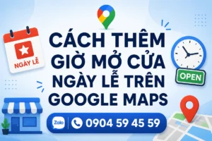 Cách Thêm Giờ Mở Cửa Ngày Lễ Trên Google Maps