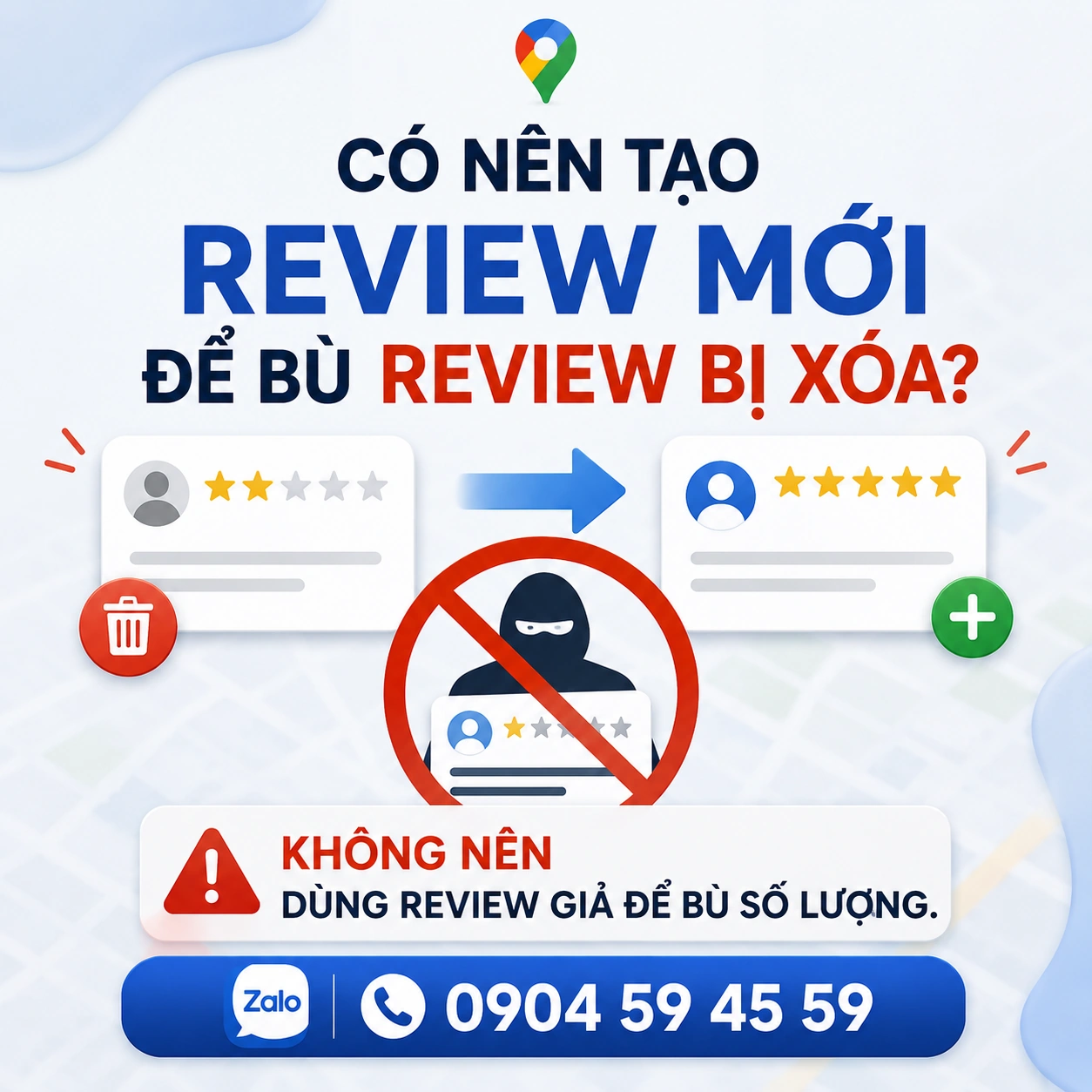 Có Nên Tạo Review Mới Để Bù Review Bị Xóa?