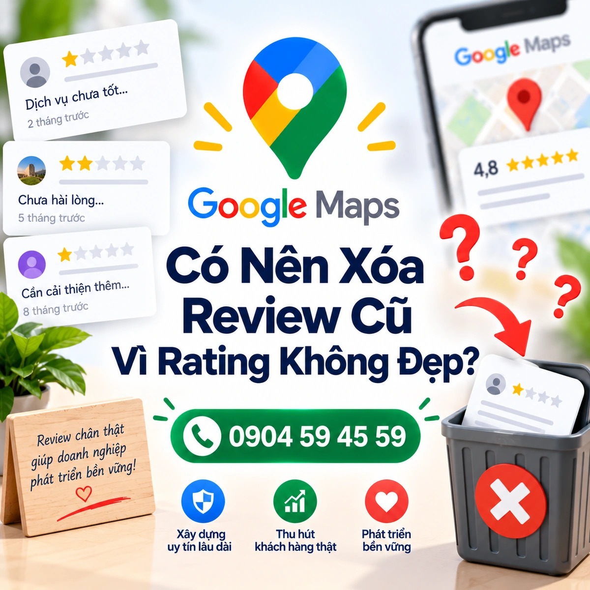 Có Nên Xóa Review Cũ Vì Rating Không Đẹp?