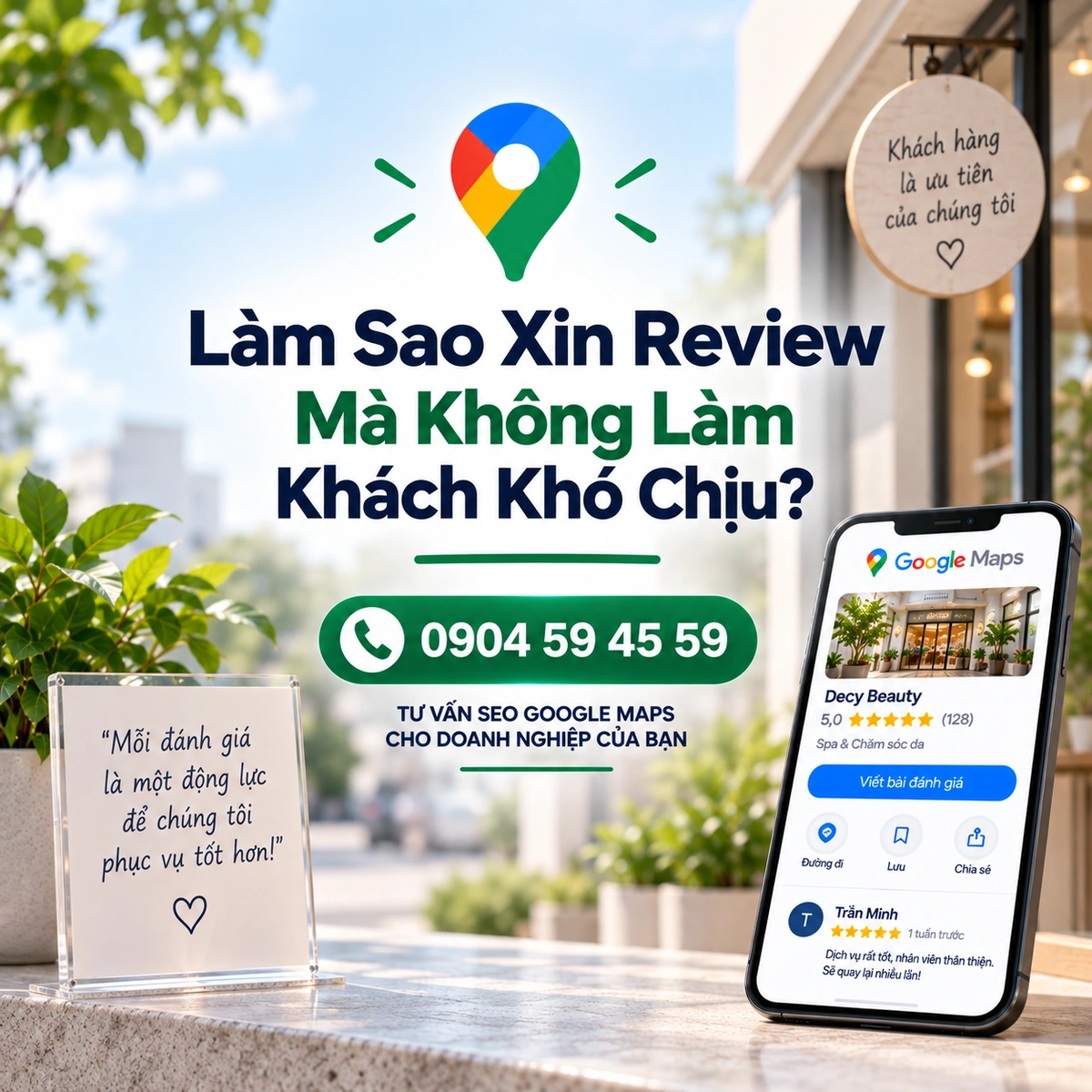 Làm Sao Xin Review Mà Không Làm Khách Khó Chịu?