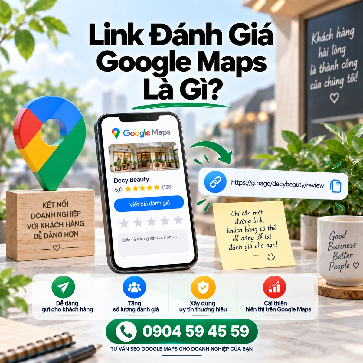 Link Đánh Giá Google Maps Là Gì?