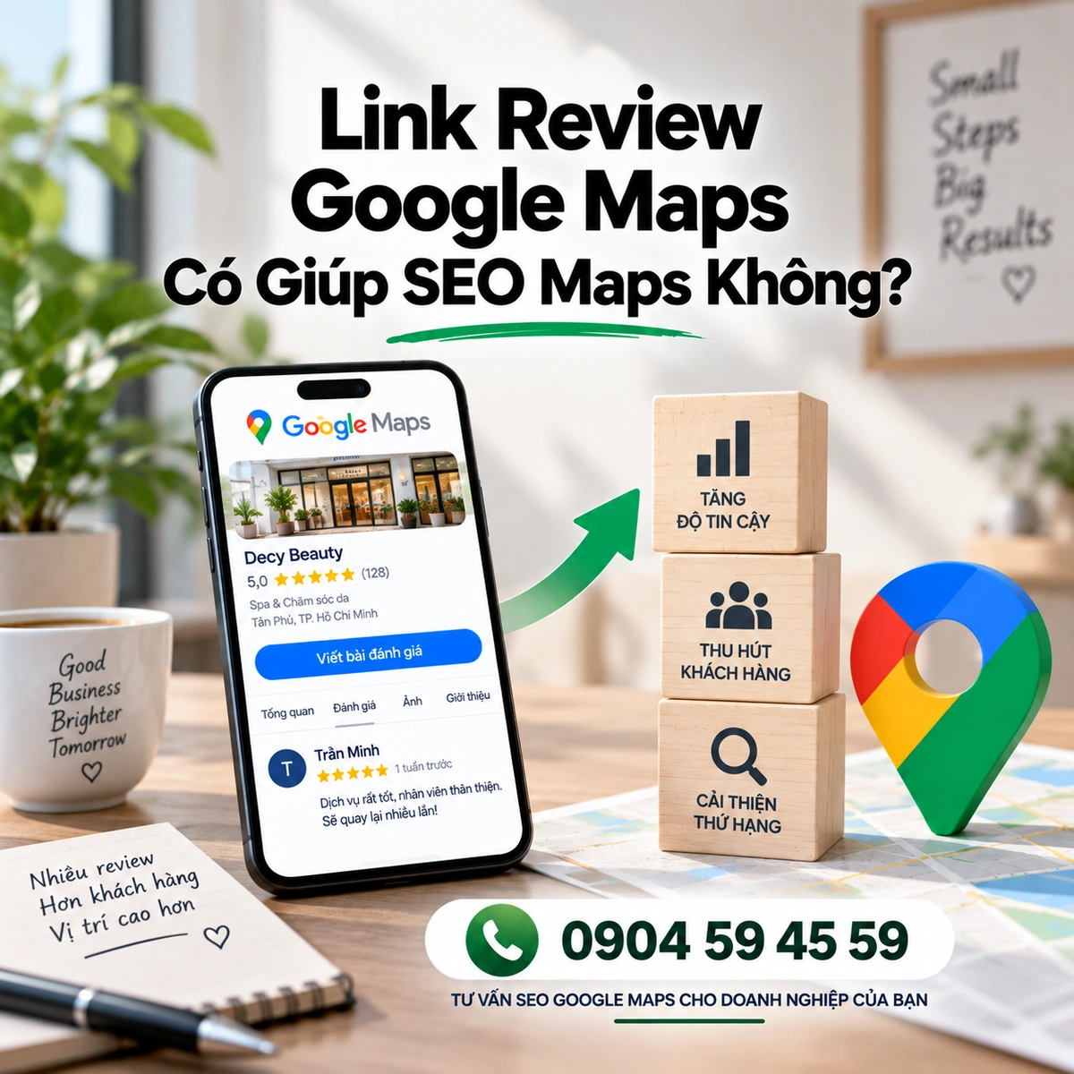 Link Review Google Maps Có Giúp SEO Maps Không?