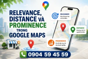 Relevance, Distance Và Prominence Trong Google Maps