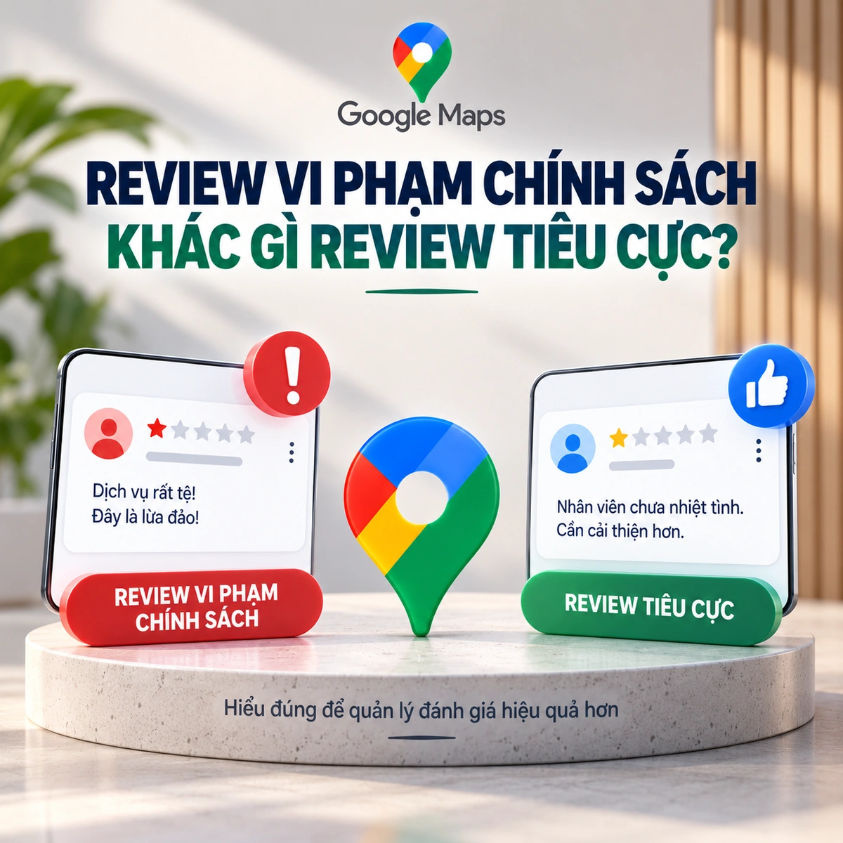 REVIEW VI PHẠM CHÍNH SÁCH KHÁC GÌ REVIEW TIÊU CỰC?