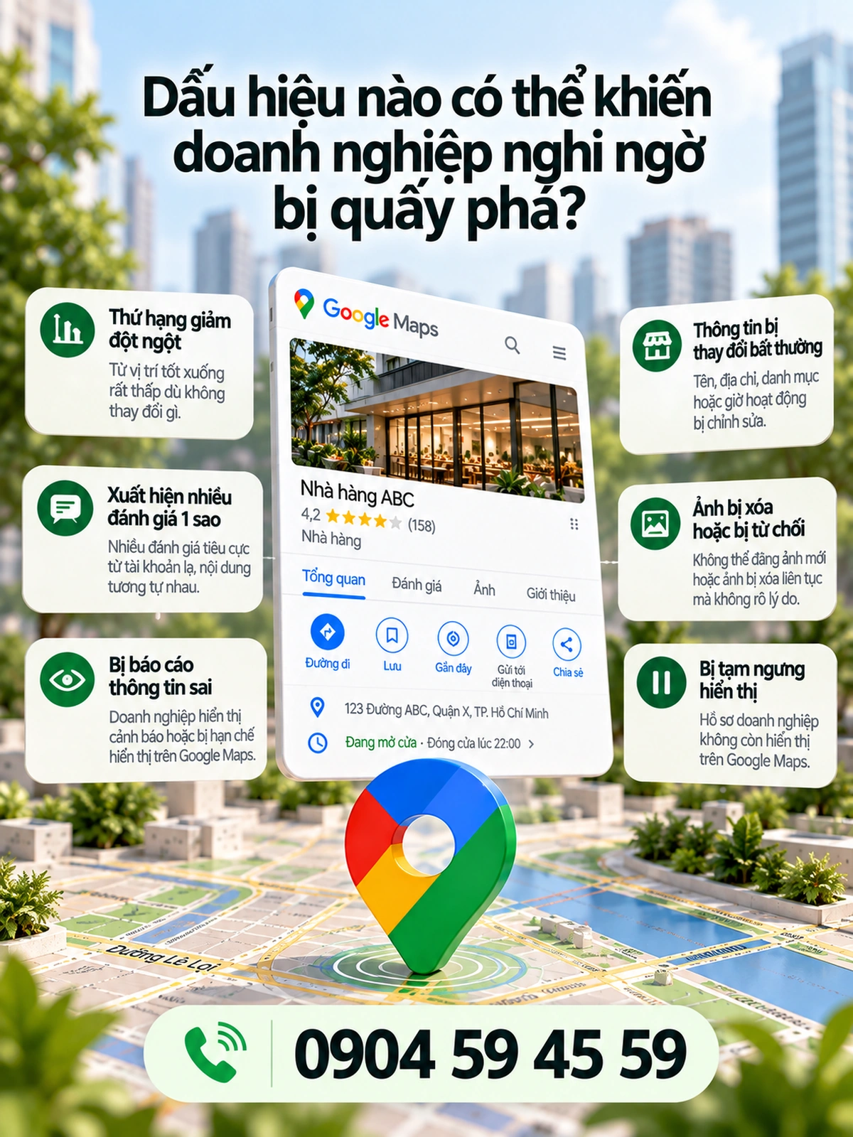 Dấu hiệu nào có thể khiến doanh nghiệp nghi ngờ bị quấy phá?