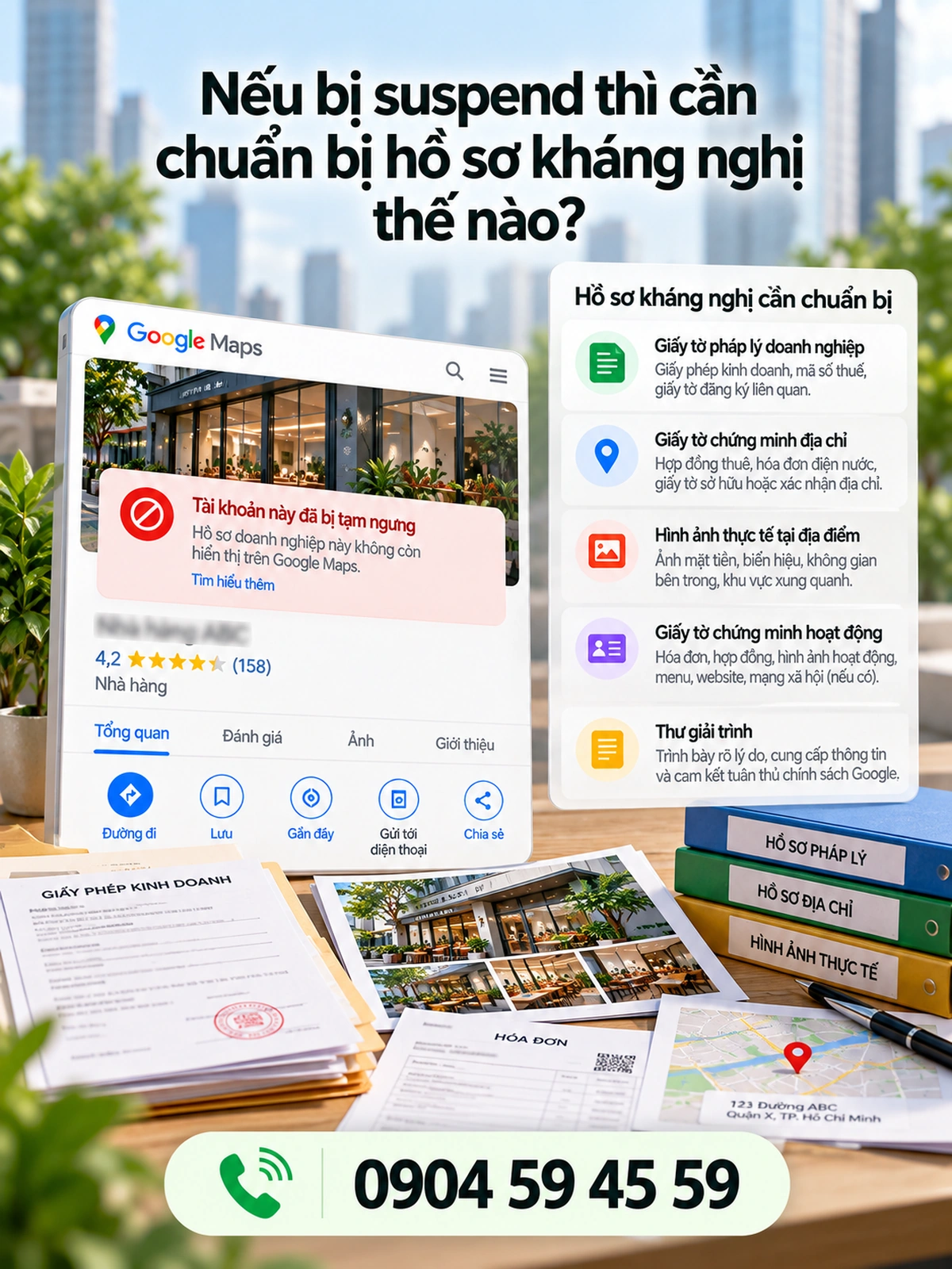 Nếu bị suspend thì cần chuẩn bị hồ sơ kháng nghị thế nào?
