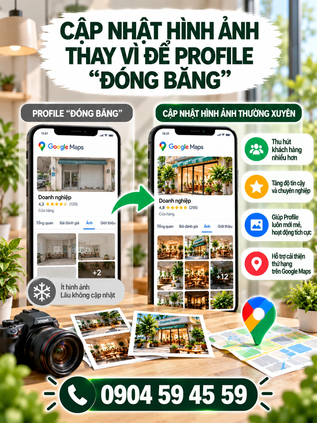 Cập nhật hình ảnh thay vì để Profile “đóng băng”