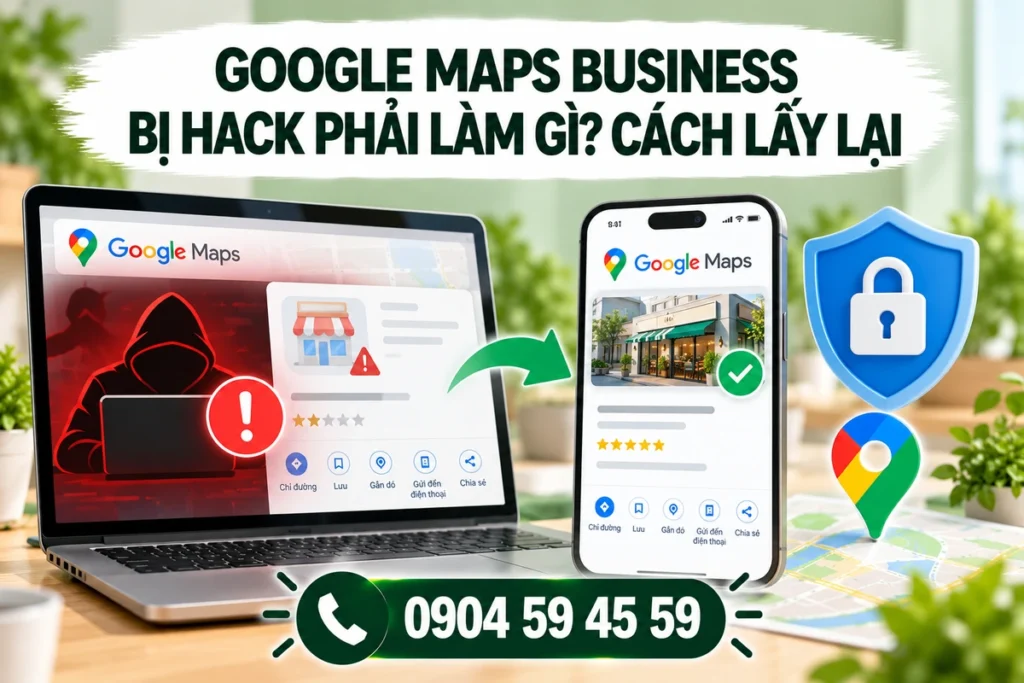 Google Maps Business Bị Hack Phải Làm Gì? Cách Lấy Lại