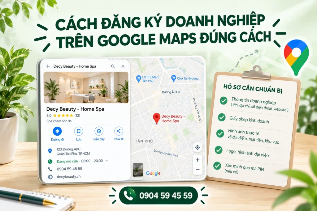 Cách Đăng Ký Doanh Nghiệp Trên Google Maps Đúng Cách