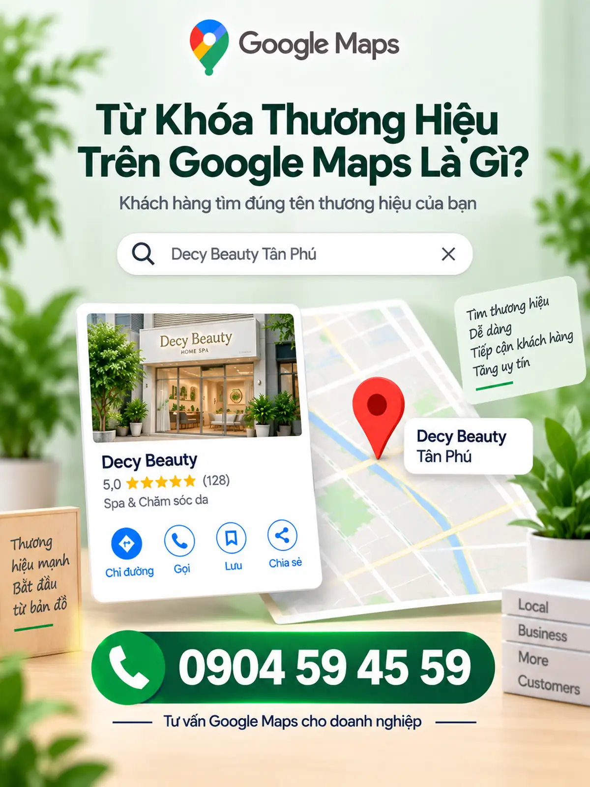Từ Khóa Thương Hiệu Trên Google Maps Là Gì?