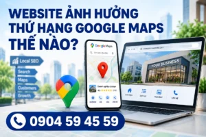 Website Ảnh Hưởng Thứ Hạng Google Maps Thế Nào?