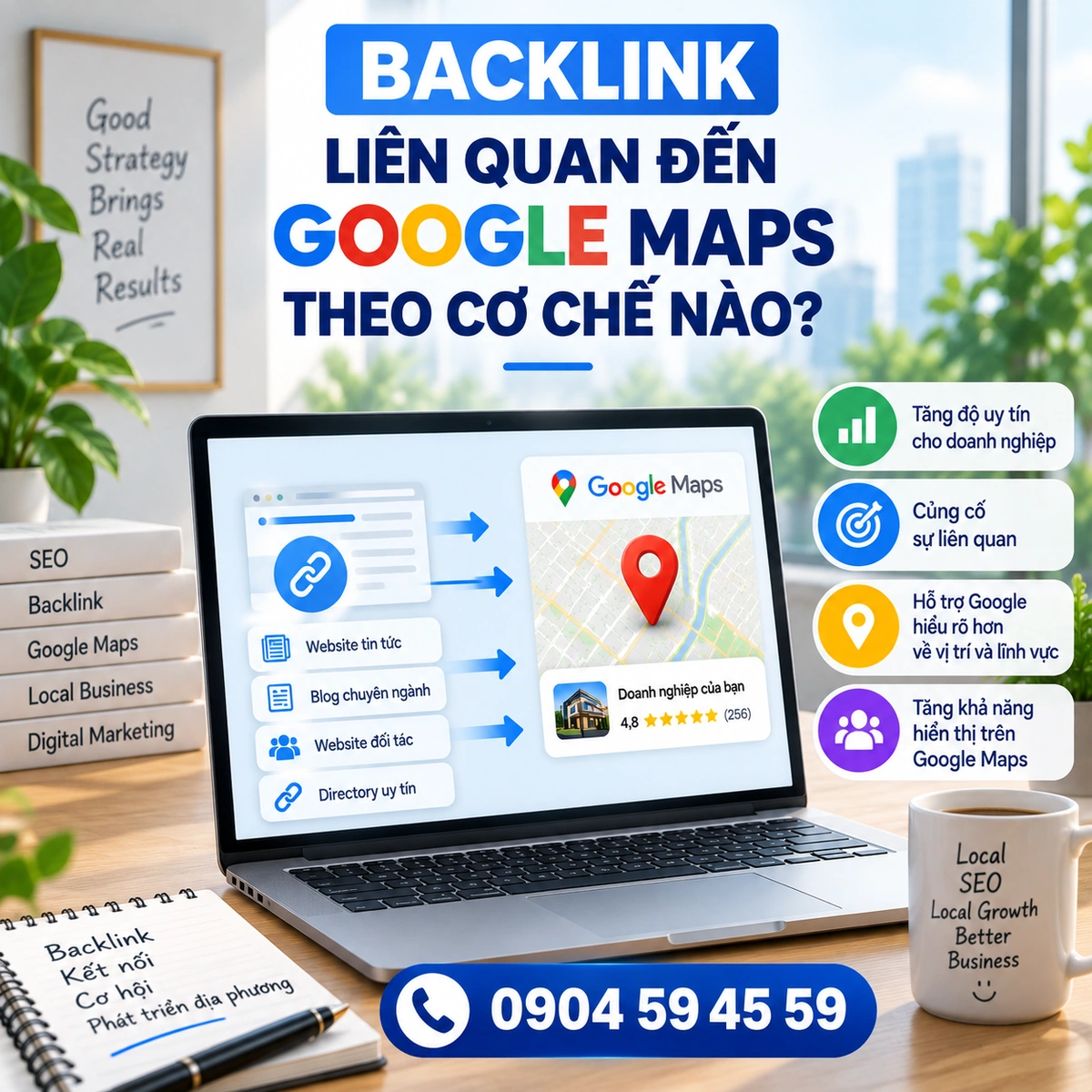 Backlink Liên Quan Đến Google Maps Theo Cơ Chế Nào?