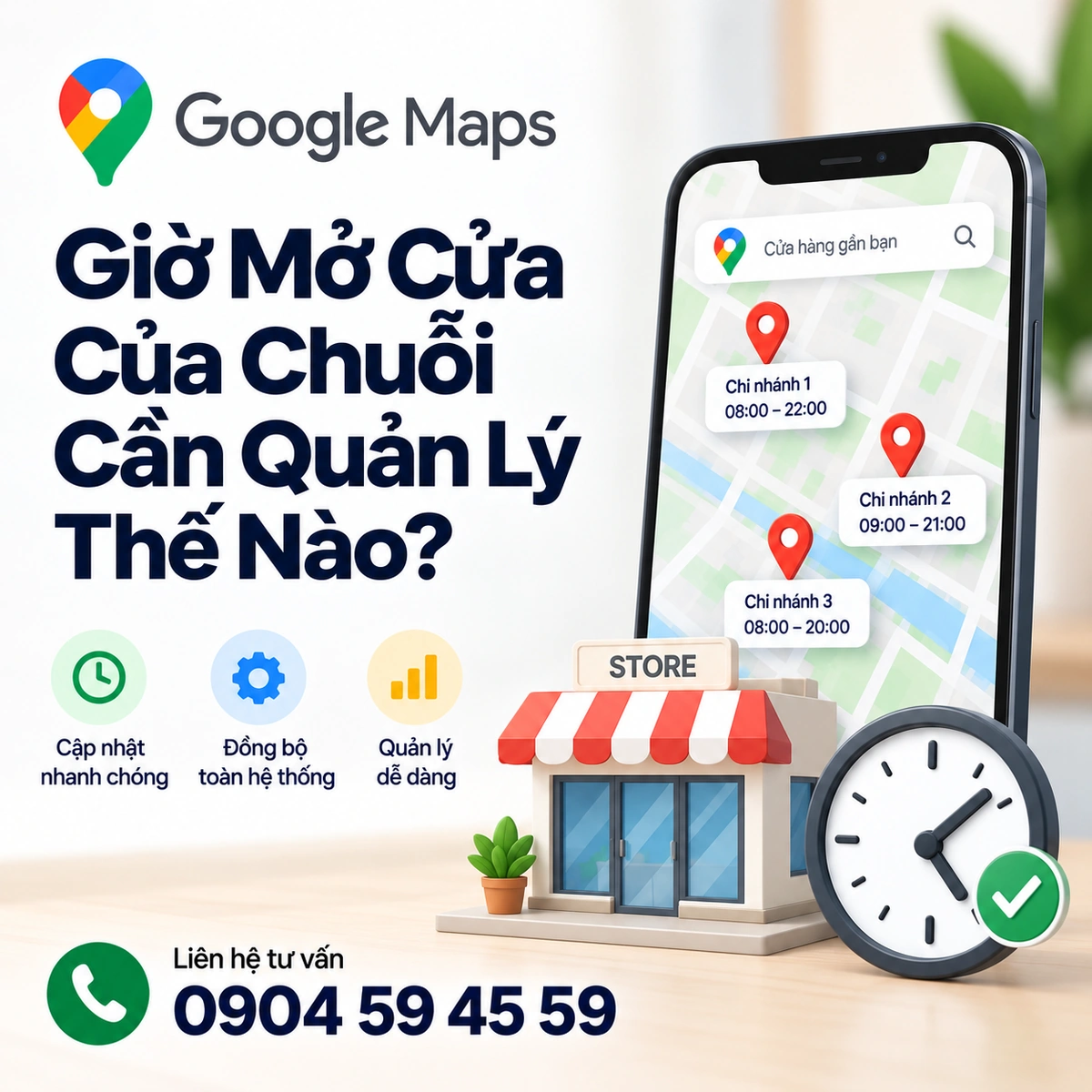 Giờ Mở Cửa Của Chuỗi Cần Quản Lý Thế Nào?
