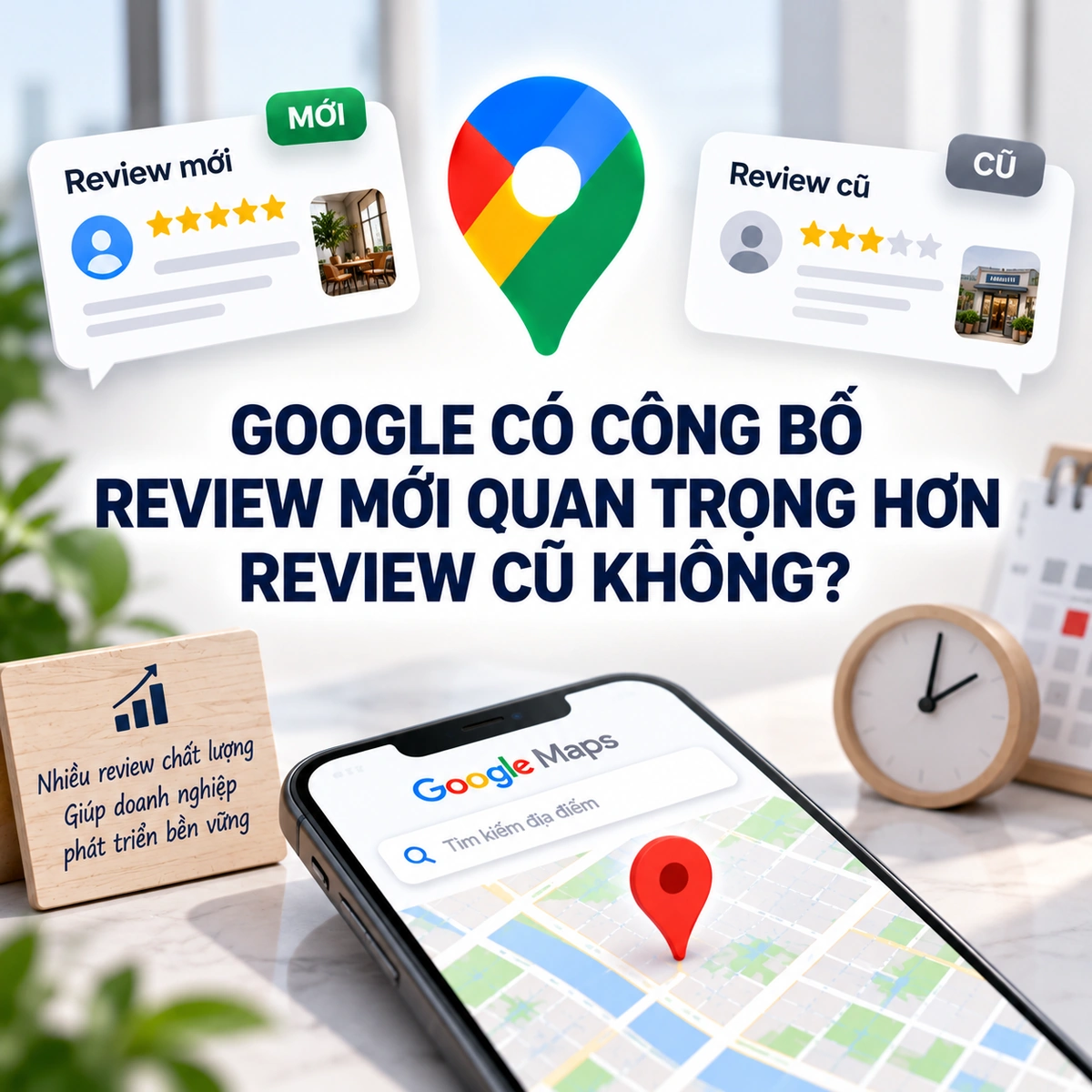 Google Có Công Bố Review Mới Quan Trọng Hơn Review Cũ Không?