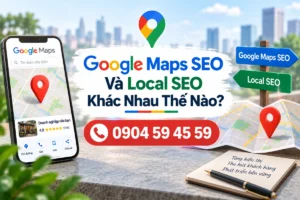 Google Maps SEO Và Local SEO Khác Nhau Thế Nào?