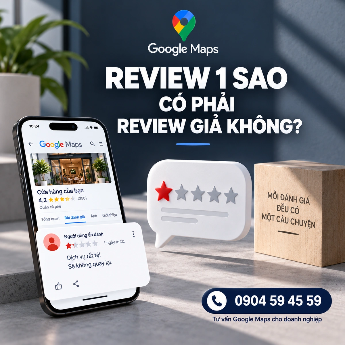 REVIEW 1 SAO CÓ PHẢI REVIEW GIẢ KHÔNG?
