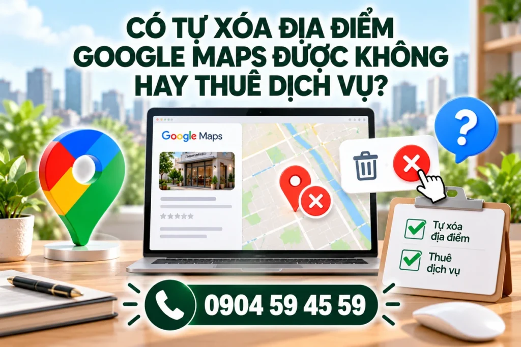 Có Tự Xóa Địa Điểm Google Maps Được Không Hay Thuê Dịch Vụ?