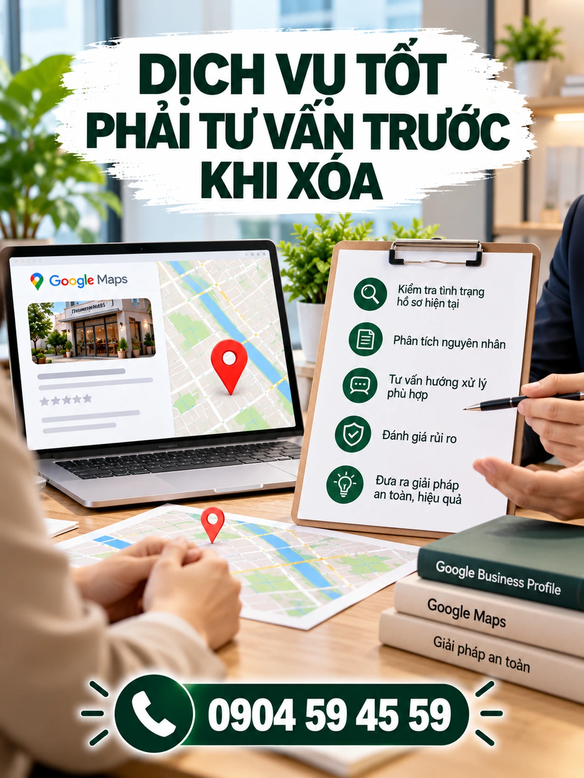 Dịch vụ tốt phải tư vấn trước khi xóa