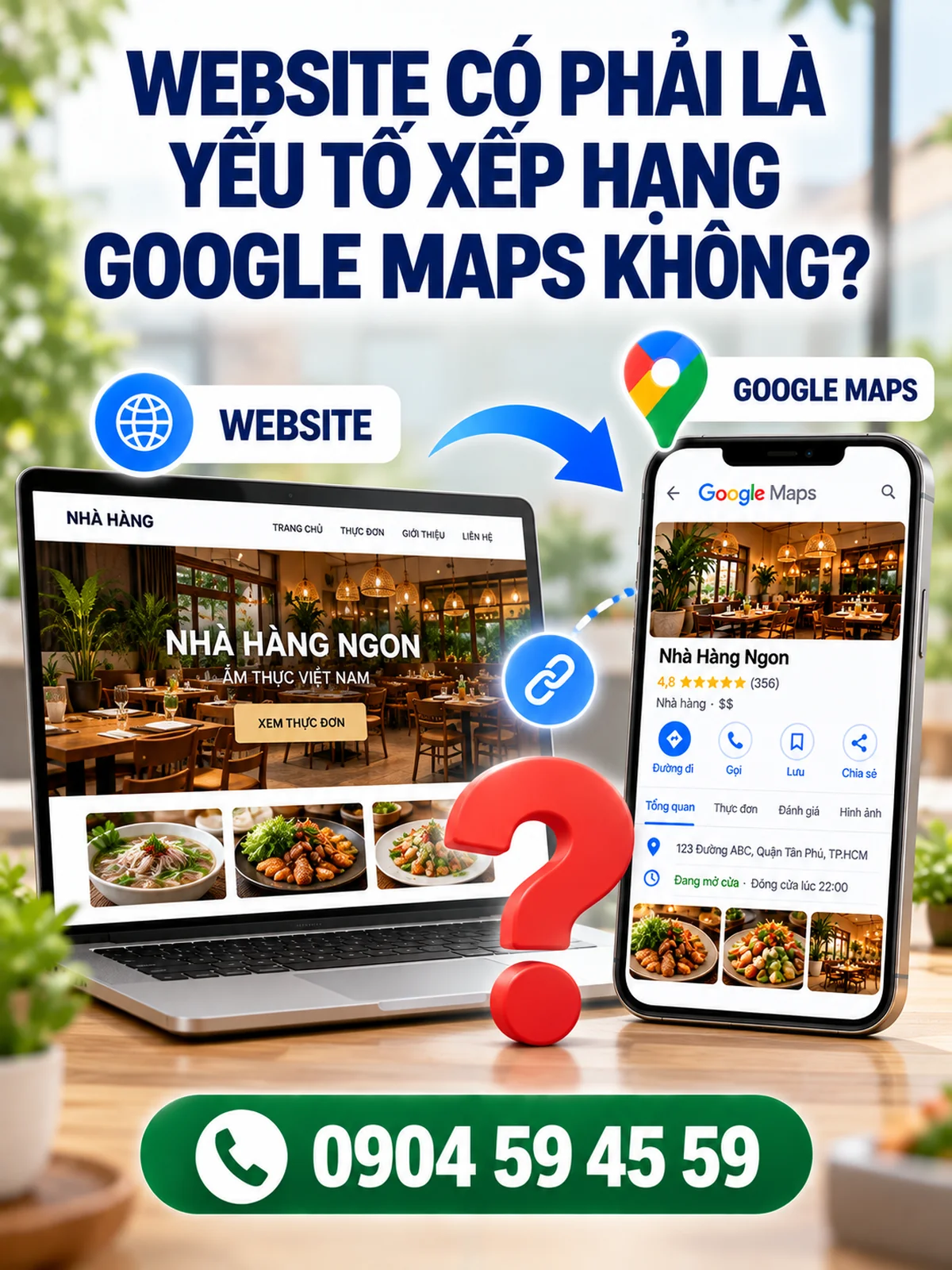 Website Có Phải Là Yếu Tố Xếp Hạng Google Maps Không?