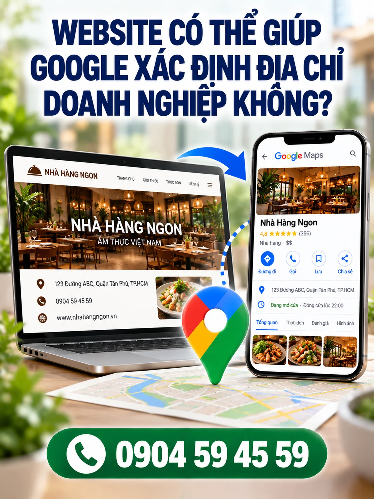 Website Có Thể Giúp Google Xác Định Địa Chỉ Doanh Nghiệp Không?