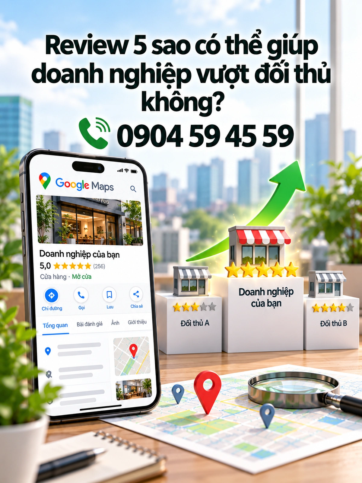 Review 5 sao có thể giúp doanh nghiệp vượt đối thủ không?