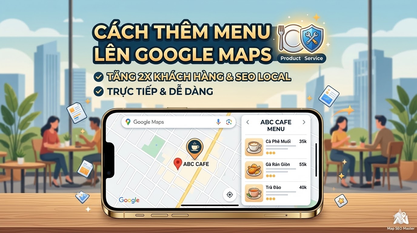 Cách Thêm Menu Sản Phẩm/Dịch Vụ Lên Google Maps