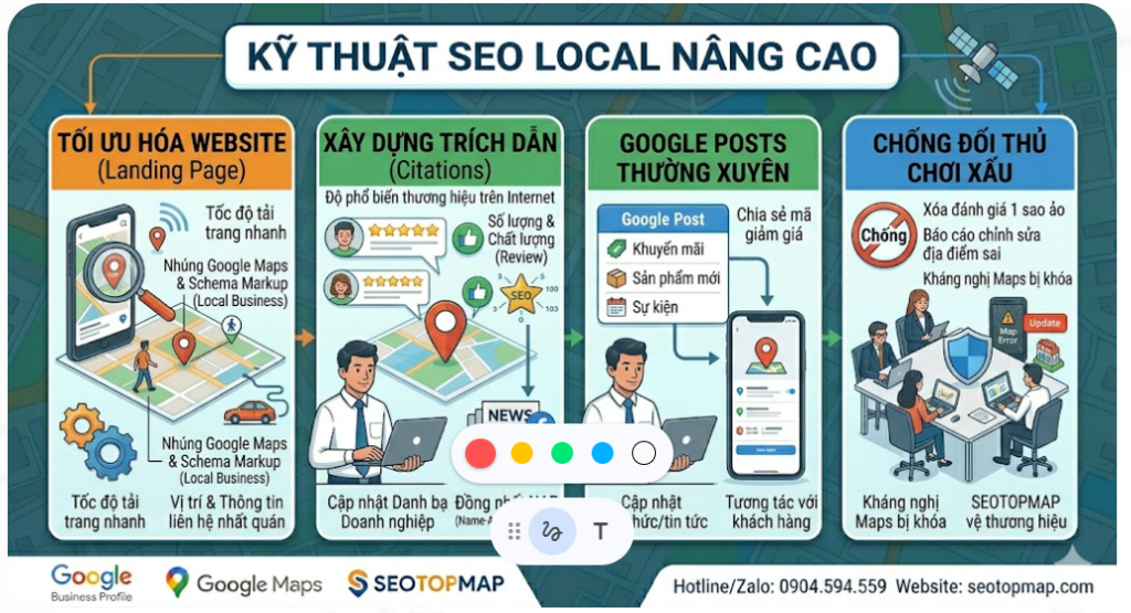 Kỹ thuật seo google map