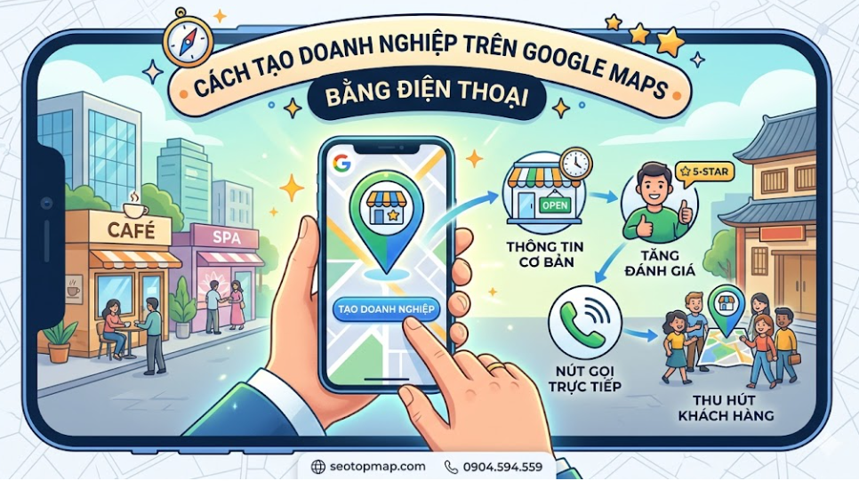 CÁCH TẠO GOOGLE MAP ĐIỆN THOẠI