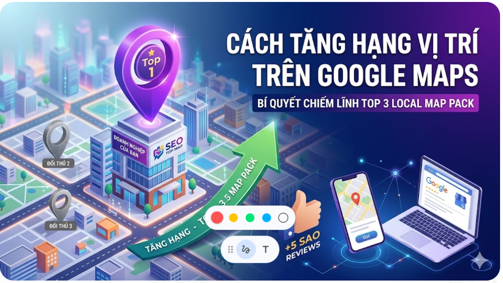 Cách Tăng Hạng Vị Trí Trên Google Maps
