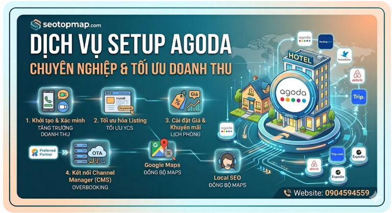Dịch vụ setup AGODA