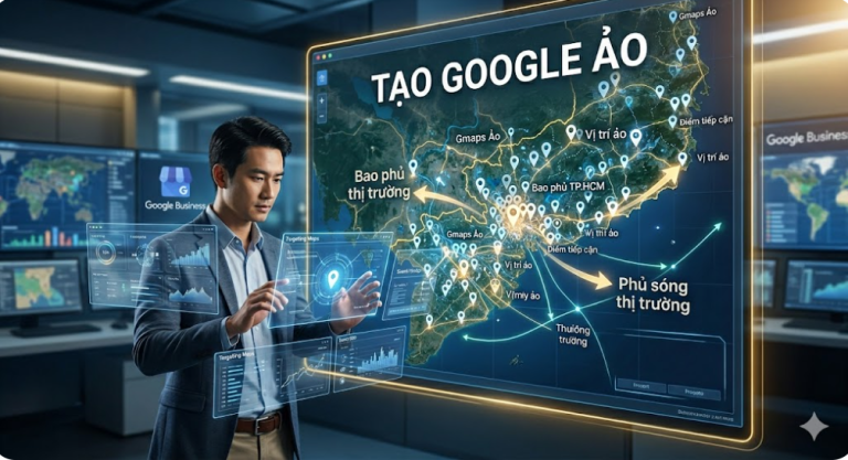 TẠO ĐỊA ĐIỂM ẢO GOOGLE MAP