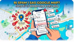 BỊ SPAM 1 SAO GOOGLE MAP