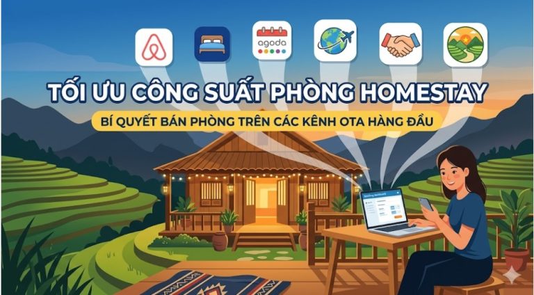 CÁC KÊNH BÁN PHÒNG CHO HOMESTAY